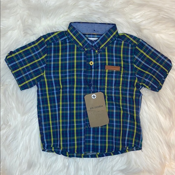 Ben Sherman baby boy shirt - size 12 months - Picture 2 of 5